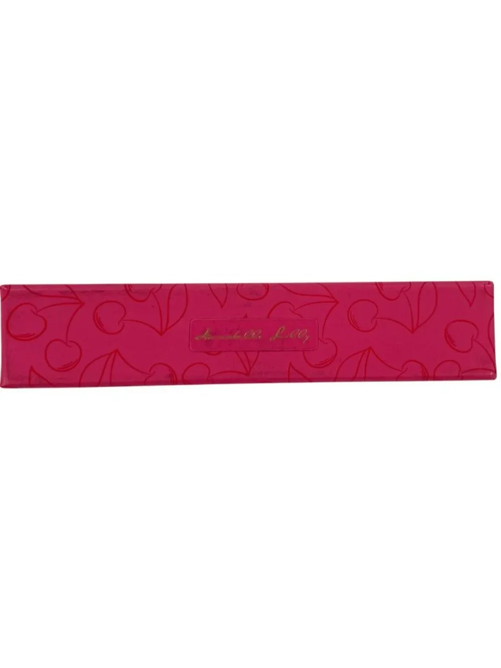 Annabelle Lilly Kids Jewelry Cherry Charm Bracelet Fine Silver Plated Red & Gold